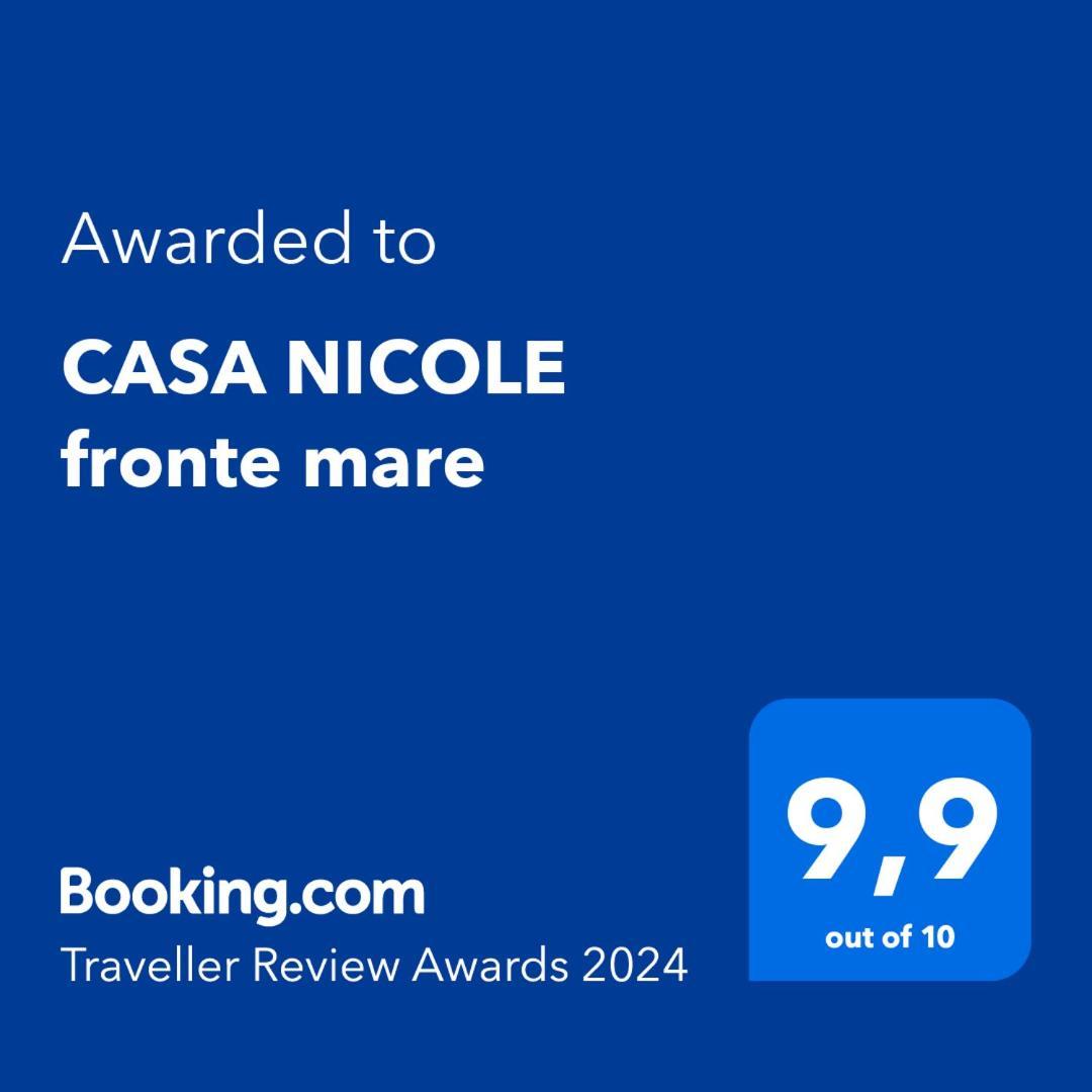 Casa Nicole Fronte Mare Villa Джардини Наксос Екстериор снимка